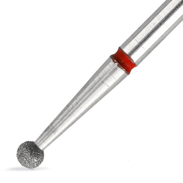 Diamond Nail Drill Bit Ball Red Expert